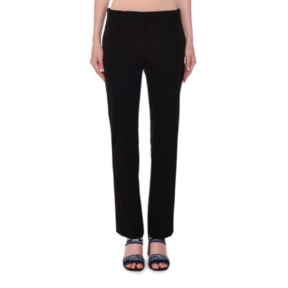 Prada Pants - Prada Straight Leg Pants Slate Gray